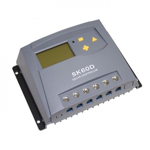 جهاز التحكم بشحن الطاقة الشمسية 60 امبير بحاسبة لل...