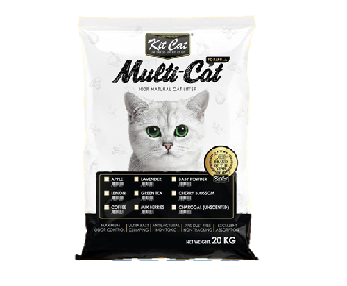 رمل كيت كات بدون رائحه بالفحم 20 كيلو