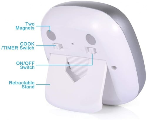 مقياس حرارة رقمي للشواء والطبخ