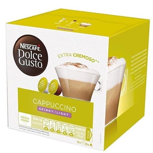 كبسولات كابوتشينو لايت 16 كبسولة دولتشي غوستو