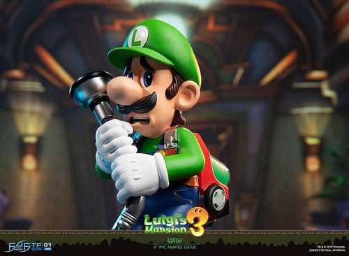 F4F Luigi's Mansion 9 Inch PVC Statue STANDARD EDI...
