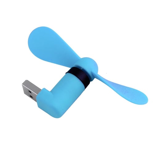 مروحة صغيرة للجوال USB تركب من مدخل شحن الجوال