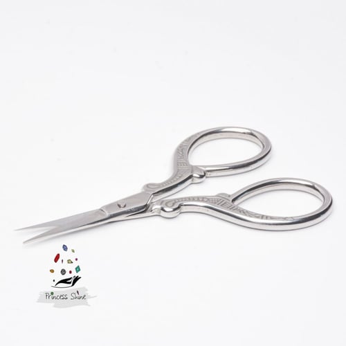 205 - مقص ورق فضي