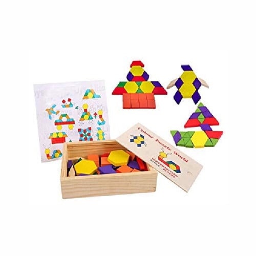 قطع النماذج خشب 60 قطعة