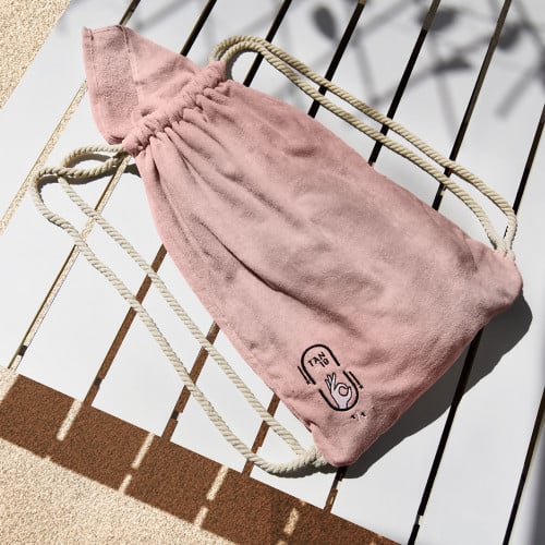 Pink Towel Bag