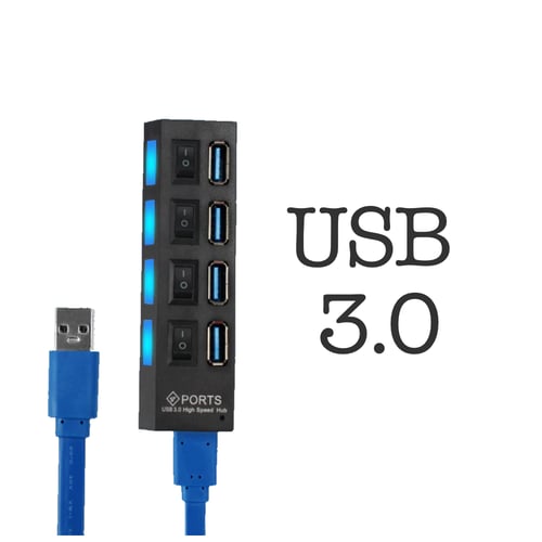 موزع USB 3.0 متعدد الوظائف | 4 منافذ