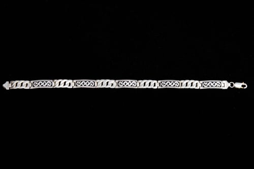 اسوارة رجالي فضة