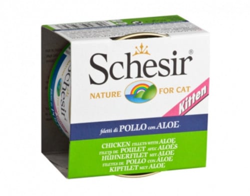 شيزر كيتن معلبات فيلية الدجاج مع نبتة الصبار 85غ