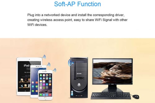 وصلة وايرلس مع انتل خارجي 7601