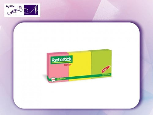 ورق ملاحظات قابلة لإعادة اللصق 1.5*2 بوصة