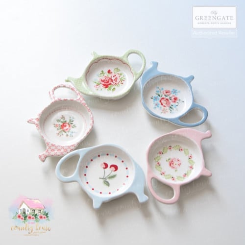 0432 صحن أكياس الشاي من جرين جيت Lily