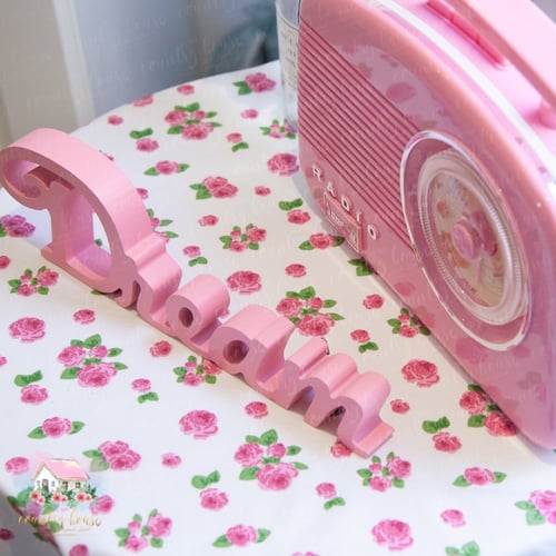 8763 مفرش طاولة مورد (مربع)