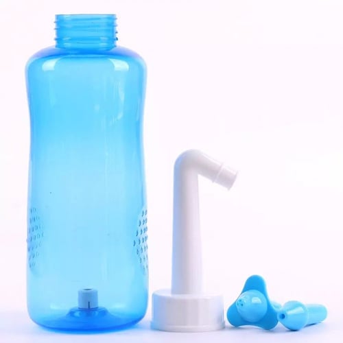 وعاء غسيل الأنف المحمول الطبي 300 مللي منظف الأنف...