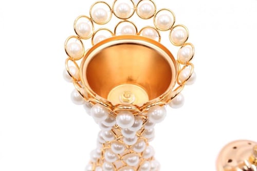 مبخرة ذهبي لؤلؤ