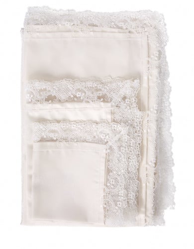 طقم مفارش طاولة Viola لون ذهبي