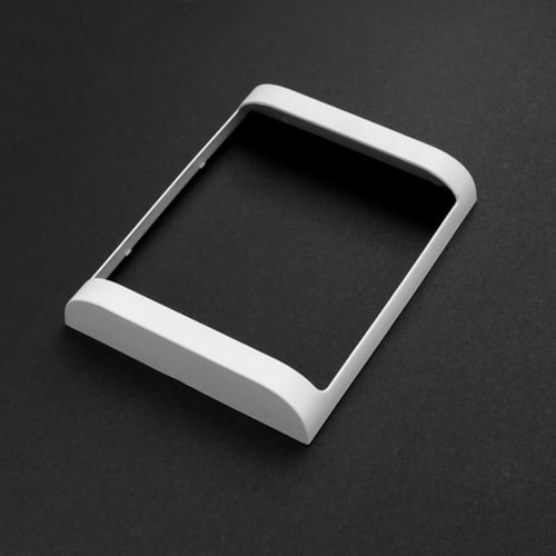 كشاف سور مربع بلون ابيض وانارة صفراء