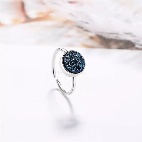 خاتم الكريستال الازرق