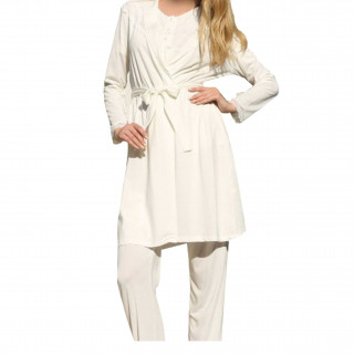 بيجامة 3 قطع كم قصير من Yeni Inci - BPJ109