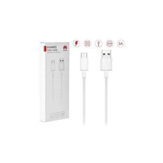 كيبل تايب سي يو اس بي هواوي بلاستيك 1م اللون أبيض