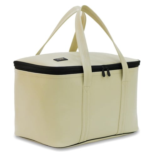 شنطة للقهوة والرحلات بيج