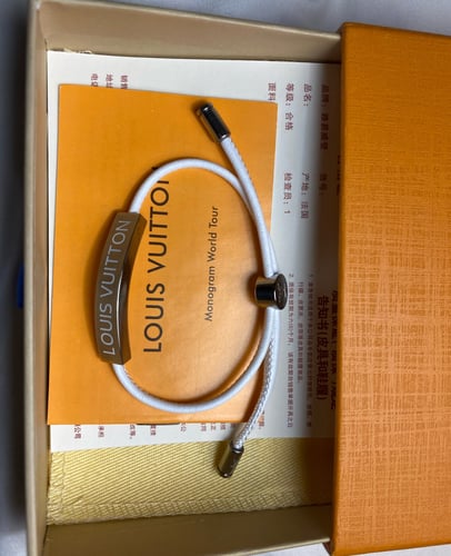 LV Space Bracelet / White