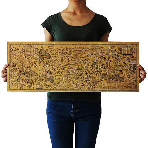 بوستر خريطة هاقورتس (27سم*71سم)