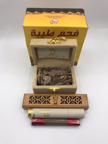 ‏اوقية دقة عود فيتنامي طبيعي 30 جرام + مبخره ذكيه...