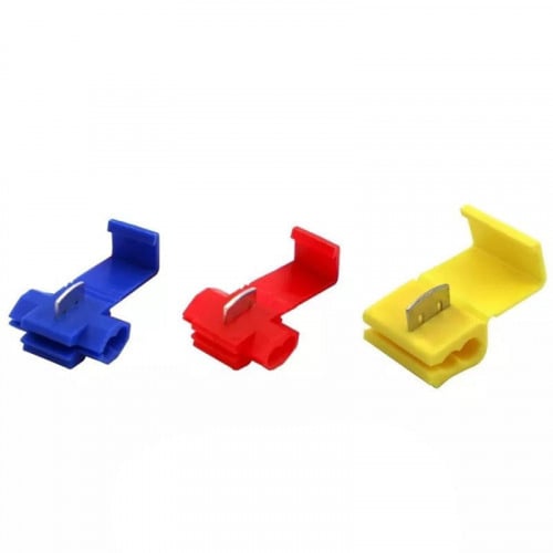 50 قطعة سكوتش قفل موصلات تفريع الأسلاك، محطات لصق...