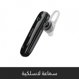 سماعة بلوتوث BT06 wopow اللون أسود