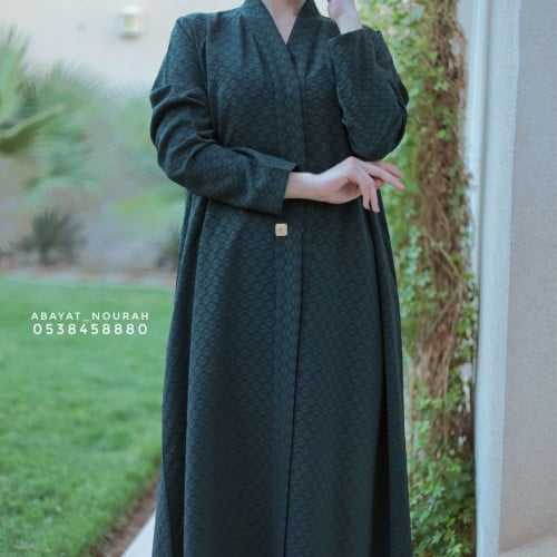 تصاميم عبايات ملونة - 823 -