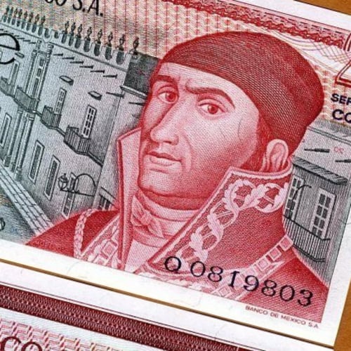 المكسيك فئة 20 بيزو أنسر