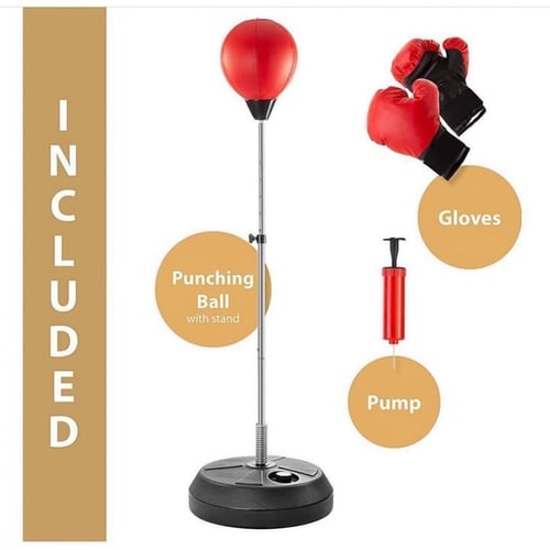 استاند بوكسنج + قفاز