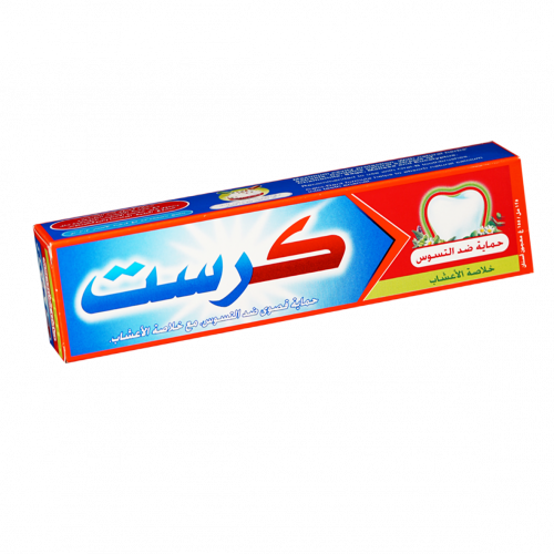 كرست معجون اسنان ضد التسوس بخلاصة الاعشاب 125مل