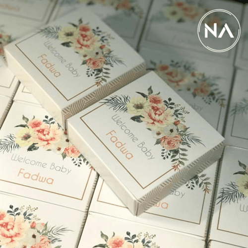 بوكس مرايا روز وبيونيا سكري – توزيعات أنيقة للمناس...