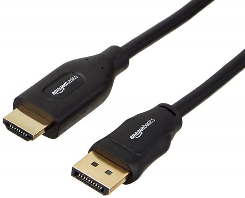AmazonBasics DisplayPort to HDMI Cable - 3M 3 Mete...