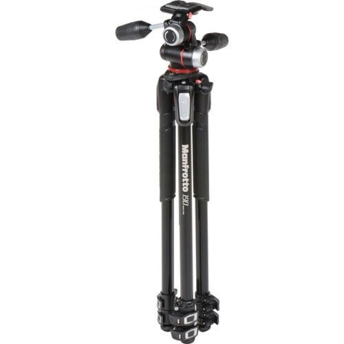 Manfrotto MK190XPRO3-3W Aluminum Tripod With 3-Way...