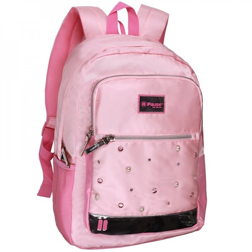 شنطة ظهر 17.5 انش وردي - بوز