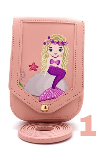 حقيبة اطفال ناعمة وخفيفة وبشكل لطيف مع حبل طويل