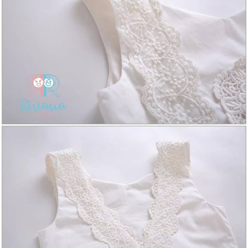 تيور احمر أنيق مع طبقه بالأبيض مع اكسسوار شعر