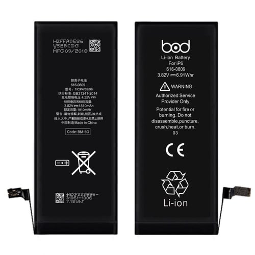 بطارية ايفون 6 ماركة بود bod