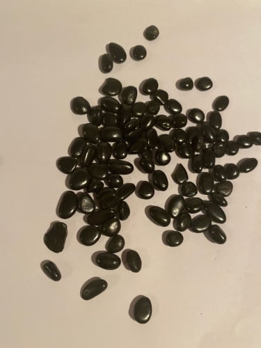 حصي لون اسود