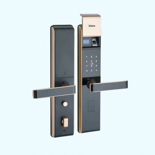 قفل باب رقم سري + بصمة +ريموت كنترول +بطاقة