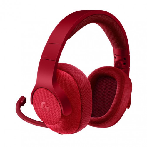 سماعة لوجيتيك G433 احمر السلكية