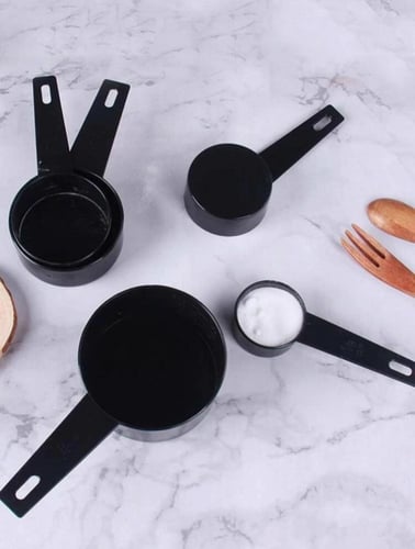 طقم اكواب قياس وملاعق معياريه ( 10 قطع )