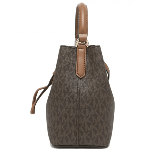 شنطة ميني بوكيت سيري لوقو بني مايكل كورس