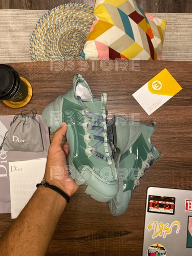 Dior sneakers d connect Blue Gray