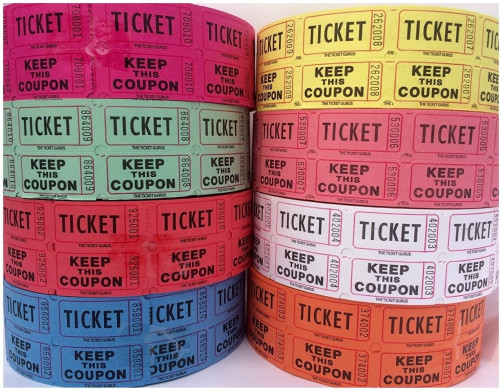 رول تذاكر تحفيزي