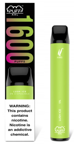 سحبة جاهزة بنكهة بطيخ بارد لوش ايس 1600 موشة Puff...