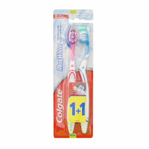 Colgate Toothbrush Medium 1+1 Free