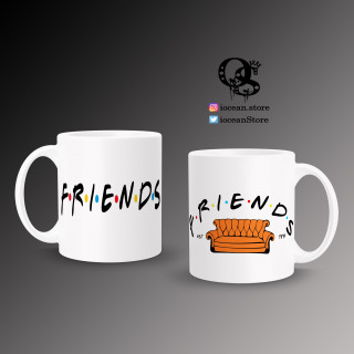 Frineds Mug-004- كوب
